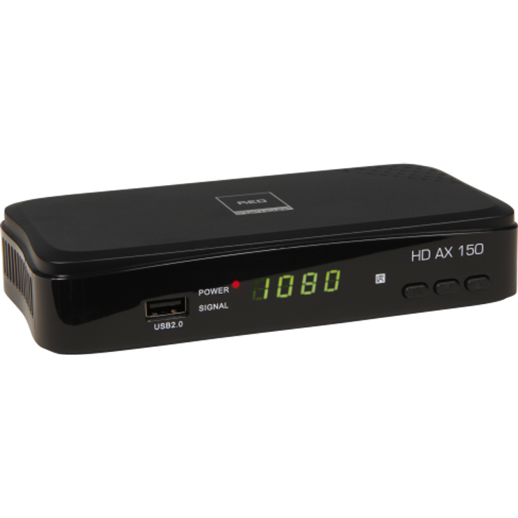 Opticum RED HD AX 150 HD DVB-S2 Receiver HDTV, DVB-S, DVB-S2, Schwarz – Bild 3