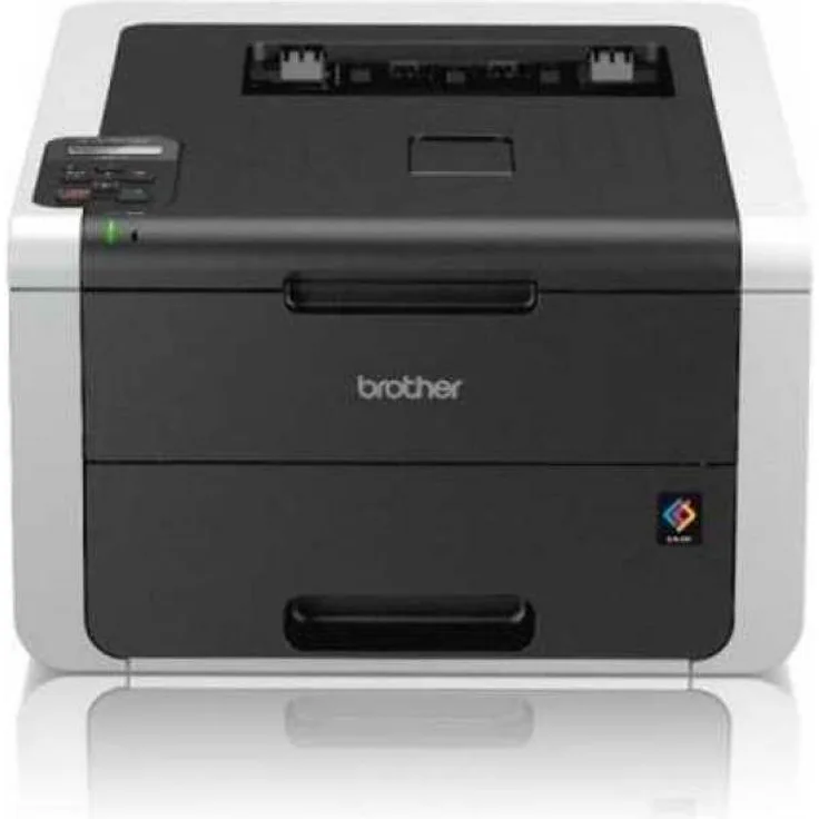 Brother HL-3150CDW Farblaserdrucker (USB 2.0,LAN, WLAN, Duplexdruck) grau-weiß