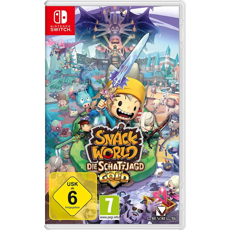 Snack World - Die Schatzjagd (Gold) (Switch)