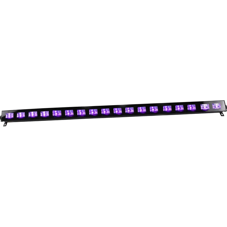 Ibiza led-uvbar18 Hakenleiste mit 3 W LED