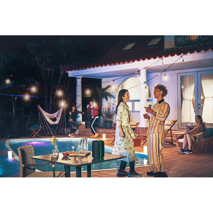 Sony SRS-XB402M Bluetooth-Lautsprecher (EXTRA BASS, integriertes Amazon Alexa, Spotify Connect) schwarz – Bild 10