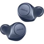 Jabra Elite Active 75t True Wireless In-Ear Kopfhörer, mit Bluetooth, Mikrofon, geeignet für Sport, spritzwassergeschützt, blau