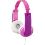 JVC HA-KD7-P-E On-Ear-Kopfhörer, geeignet für Kinder, pink
