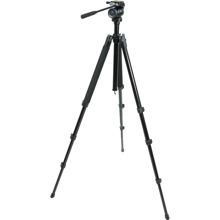Celestron 82050 Trailseeker mit Fluidkopf-Stativ – Schwarz