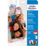 AVERY Zweckform 2415 Classic Inkjet Fotopapier DIN A4, einseitig beschichtet, hochglänzend, 160 g-m², 40 Blatt - Preisvergleich