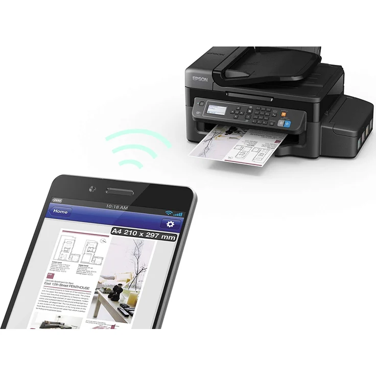 Epson EcoTank ET-4500 4-in1 Tintendrucker Farbe WLAN 100 Blatt (C11CE90402) – Bild 5