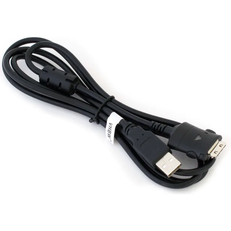 vhbw USB Daten Ladekabel für Kamera Samsung Digimax i5, i6, i7, i50, i70, i85, L50, L55, L55w, L60, L70, L73, L74, L74 Wide, L77, L80, L83, L83T, L85.
