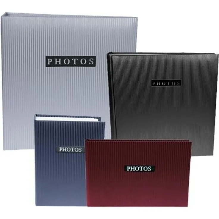 Dörr Elegance Fotoalbum, 29x32 cm 100 weiße Seiten, 600 Fotos - verschiedene Farbvarianten - Keine Farbauswahl möglich (Zufallsauswahl, 1 Album)