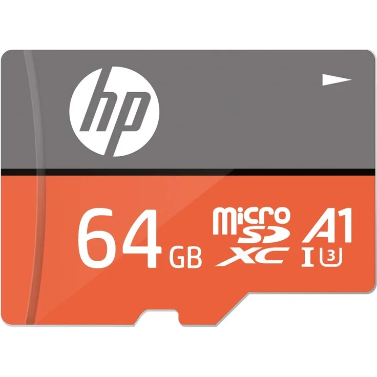 HP microSDXC U3 A1 High Speed Flash-Speicherkarte - 64 GB, mit SD-Adapter