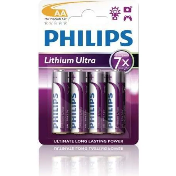 Philips Lithium Ultra R6 Mignon