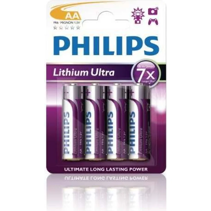 Philips Lithium Ultra R6 Mignon