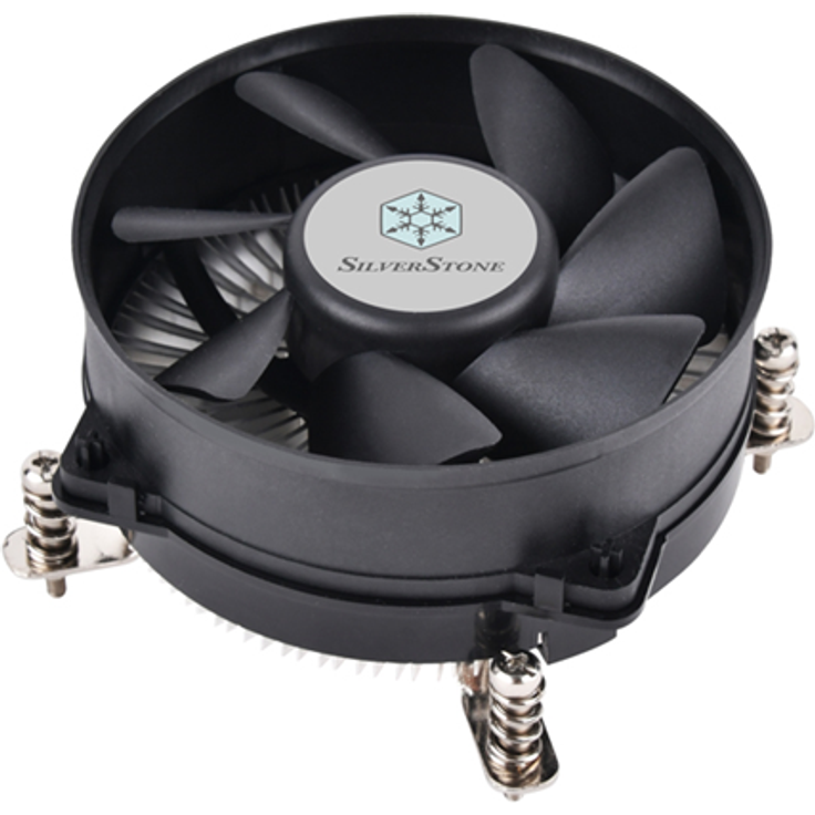 Silverstone Sst-NT08-115x-V2 Nitrogon-CPU-Kühler, Niedriges Profil, 92 mm PWM, Intel