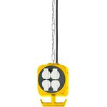 Brennenstuhl Pendel Stromverteiler - Hängeverteiler mit 2 x 4 Schutzkontakt-Steckdosen (Made in Germany)