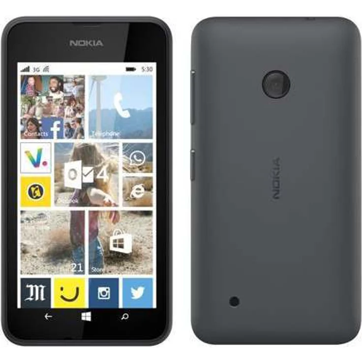 Nokia Lumia 530 4GB Grau  – Bild 1