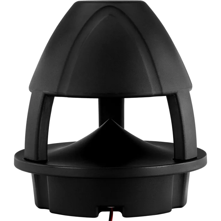 Pronomic HLS-560 BK 360° Gartenlautsprecher (2-Wege, Outdoor Lautsprecher Box, 5,25 (133 mm) Woofer, 1,2 (30 mm) Tweeter, UV-resistent, wasserdicht, 60/120/240 Watt RMS/Musikleistung/Peak) schwarz Außenlautsprecher - 60 Watt - schwarz