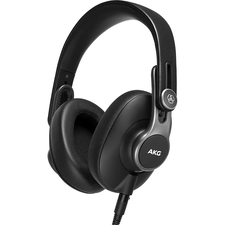AKG K371 Over-Ear-Kopfhörer, mit Mikrofon, Noise Cancelling, schwarz, metallisch – Bild 1