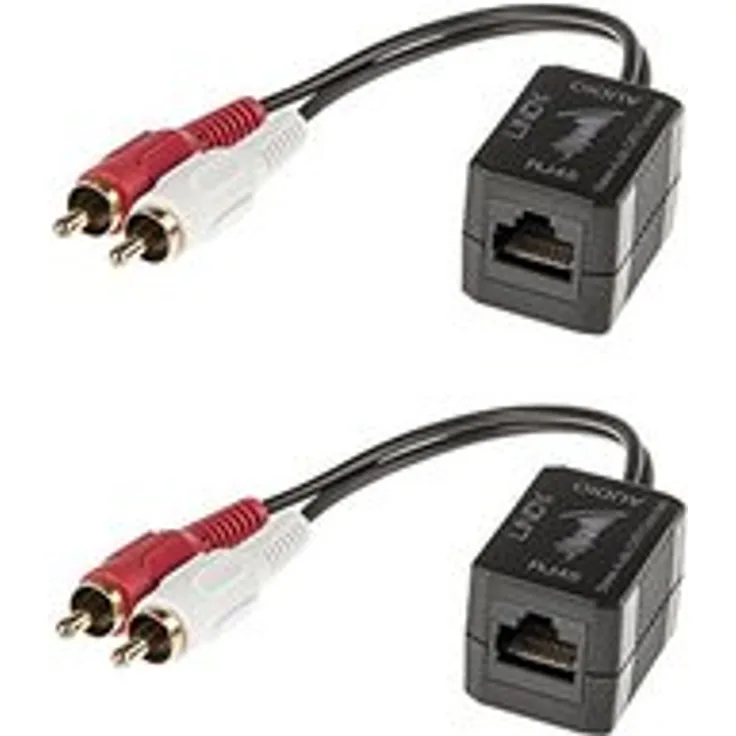 LINDY Stereo Audio Extender Cat.5-6 100m