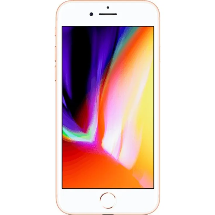 Apple iPhone 8 Smartphone 11,94cm Pixel (4,7 Zoll) Retina-Display, 64GB interner Speicher, 2GB RAM, iOS, Gold