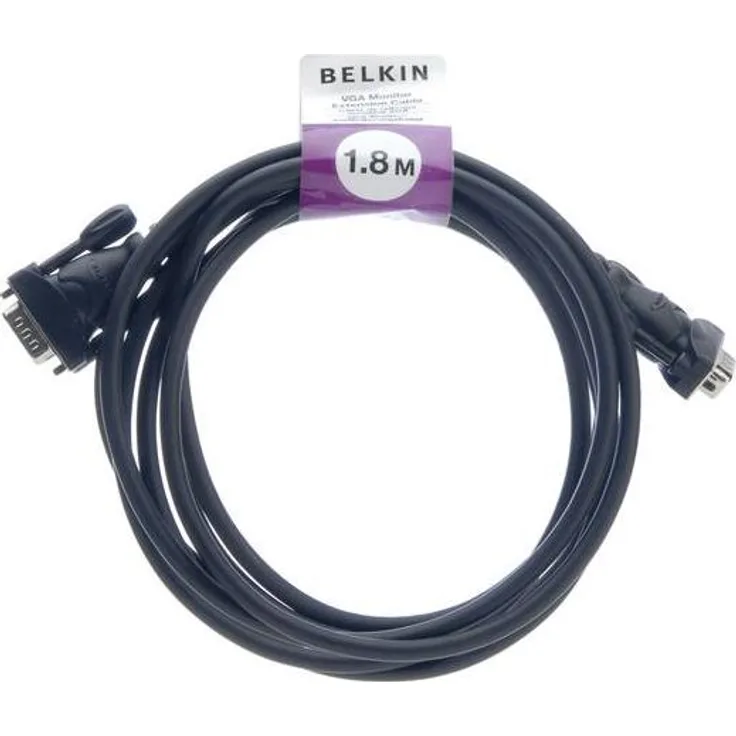 Belkin VGA HDDB15M/HDDB15F HDDB15M HDDB15F Grau (CC4002R1.8M)