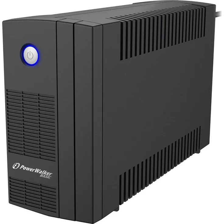 PowerWalker Basic VI 650 SB Line-Interaktiv 650VA 2AC-Ausgänge Tower Schwarz Unterbrechungsfreie Stromversorgung (UPS) (10121066)