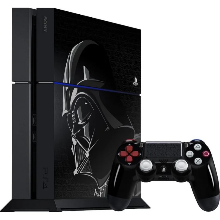 Sony PlayStation 4 Star Wars Battlefront Deluxe Edition Jet Black 1TB Bundle inkl. Star Wars Battlefront + Star Wars: Bounty Hunter + Jedi Starfighter + Star Wars: Racer Revenge + Super Star Wars – Bild 2