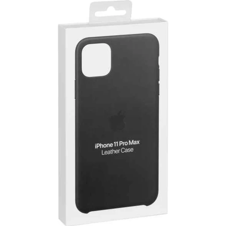 Apple Leder Case (für iPhone 11 Pro Max) - Schwarz – Bild 2