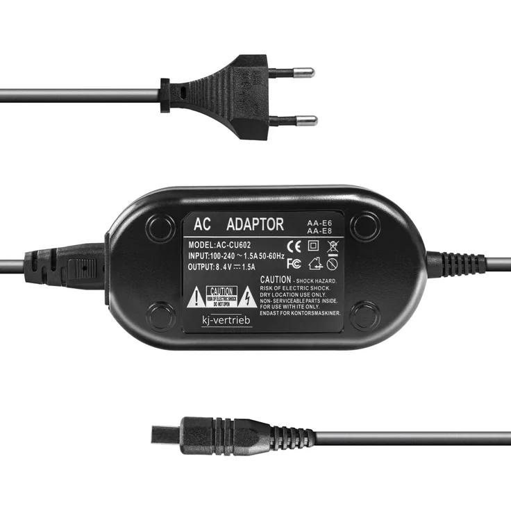 kj-vertrieb Netzteil - 8,4V 2A - für Samsung AA-E6A, AA-E7, AA-E8, AA-E9, AD39-00028A