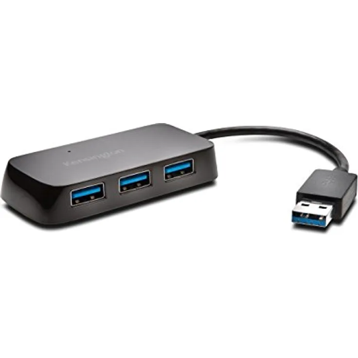 Kensington UH4000 4 Port Hub, USB 3.0 schwarz (K33978WW)