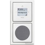 Busch-Jaeger 8240-84 WLAN Radio Komplettset, 2 W, Weiß