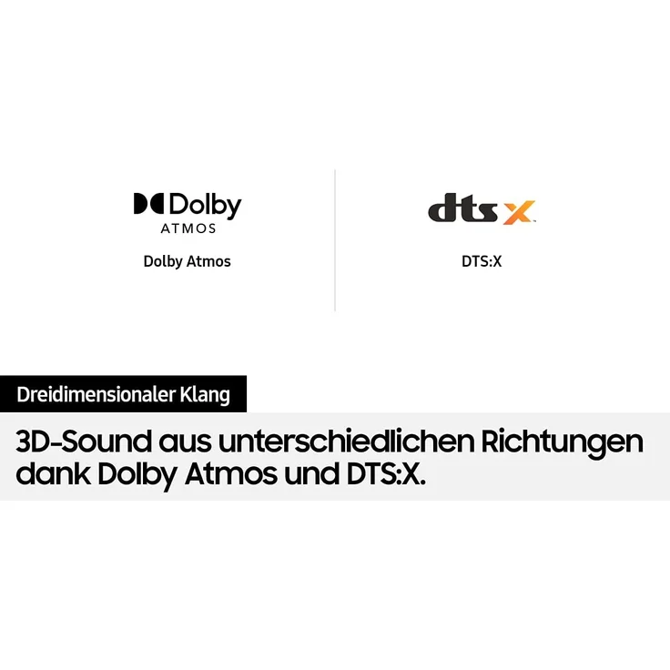 Samsung HW-Q800A 3.1.2 Soundbar mit Subwoofer, 330 W, schwarz – Bild 16