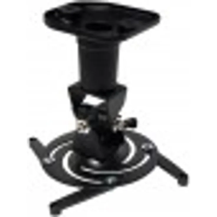 BIGtec universal Beamer Projektor Decken Halterung 360° schwenkbar schwarz