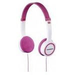 Thomson Kinderkopfhörer On Ear (Lautstärkebegrenzung 85 dB, ultraleicht, spezielle Passform für Kinderköpfe) pink