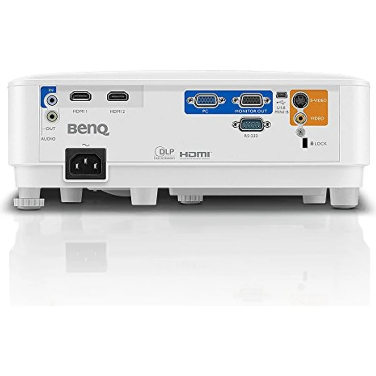 BenQ MH550 Business-Beamer, DLP, Full HD (1920 x 1080), Kontrast 20000:1, 3500 ANSI-Lumen, Bildverhältnis 16:9, weiß – Bild 3