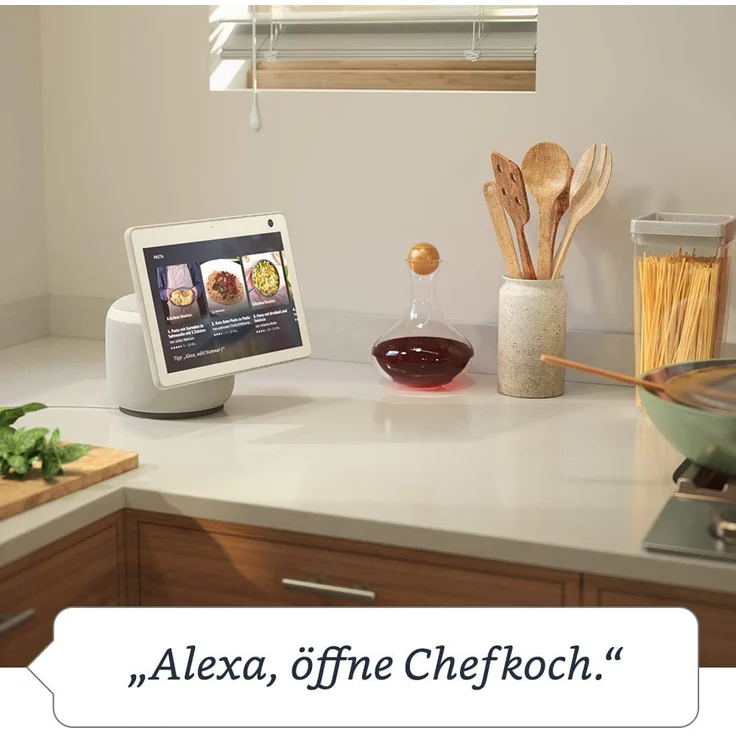 Amazon Echo Show 10 (3. Generation), hochauflösendes Smart Display mit Bewegungsfunktion und Alexa, Anthrazit – Bild 5