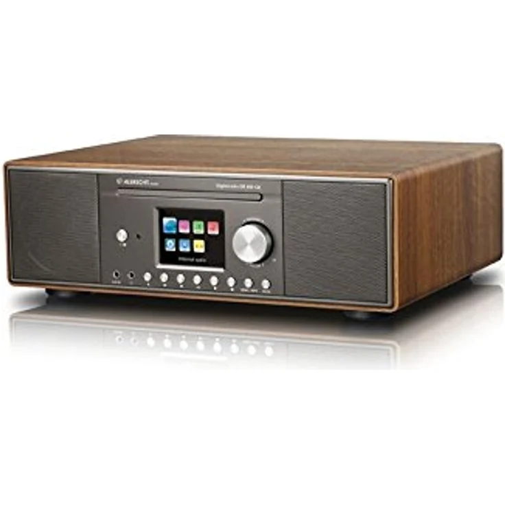 Albrecht DR890 DAB+-Internet-Radio, 27389.02, inkl. CD-Player, WLAN-Schnittstelle und Bluetooth für Musik-Streaming, Testsieger: Preis-Leistung sehr gut – Bild 1