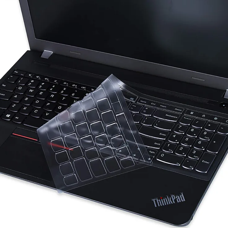 imComor Tastatur-Abdeckung für Lenovo Thinkpad P51S T570 E580 T580 Tastatur, ultradünn, transparent, weiche TPU-Tastatur, für Lenovo ThinkPad P51S T570 E580 T580 39,6 cm (15,6 Zoll) Laptop (Nicht für P51)