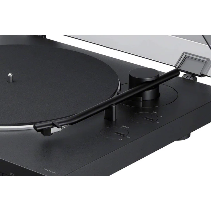Sony PS-LX310BT Bluetooth Plattenspieler (Phono Vorverstärker, Auto-Play Funktion, Aluminium Plattenteller) Schwarz – Bild 2
