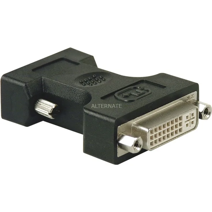 Adapter DVI (24+5) Buchse 15pol.VGA HD-Stecker
