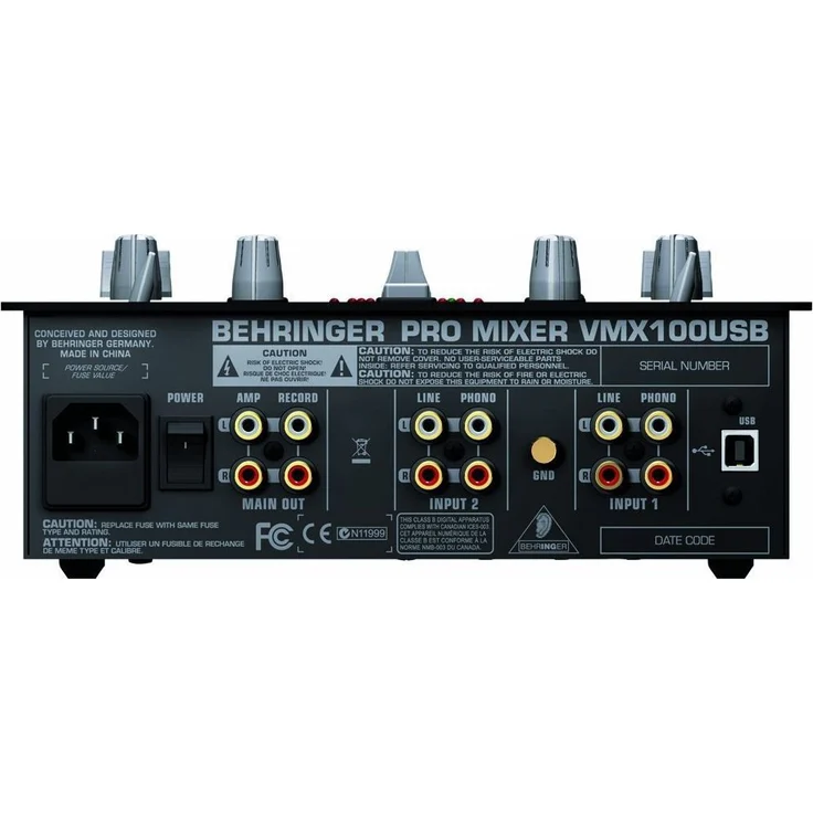 Behringer VMX100USB DJ-Mixer – Bild 3
