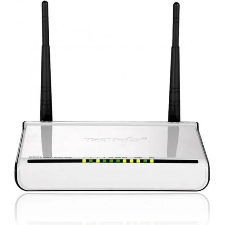 Tenda ADSL2+ Modem Router 4 10/100 2T2R 11n