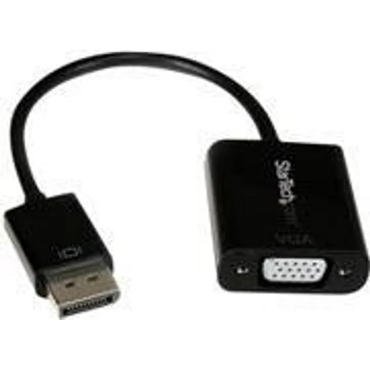 StarTech.com DisplayPort to VGA Adapter - 1920x1200 - 5 Pack - Videoschnittstellen-Converter - DisplayPort / VGA - DisplayPort (M) bis HD-15 (VGA) (W) - 10 cm - Schwarz - 1080p-Unterstützung (Packung mit 5)