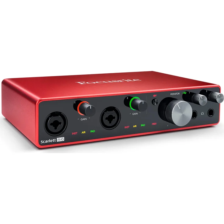 Focusrite Scarlett 8i6 3rd Gen Audio Interface – Bild 1