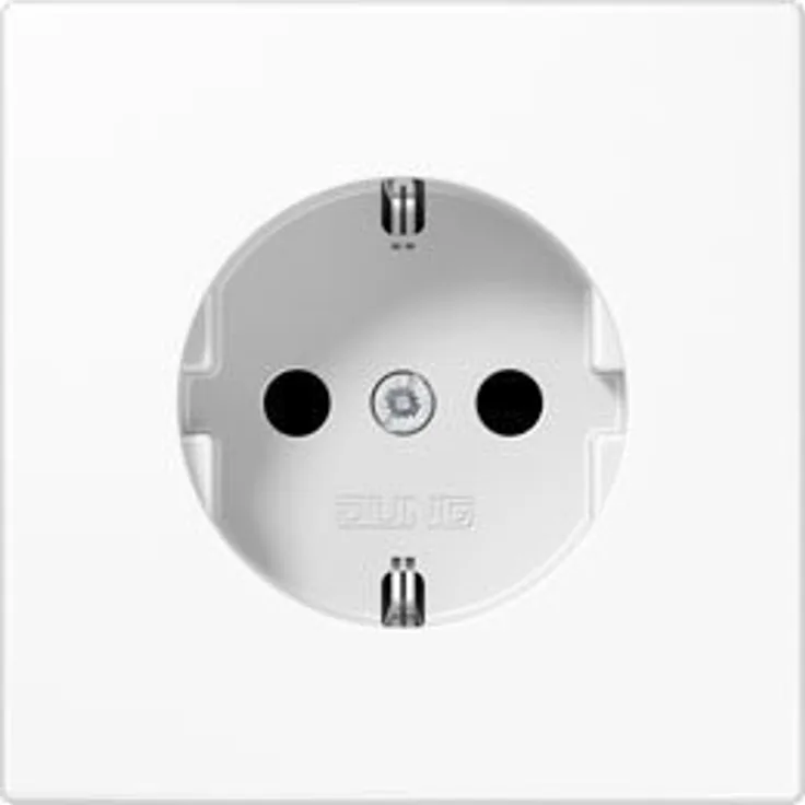 Jung 1520 KI WW Schuko Steckdose 16 A 250 V mit Berührungsschutz Serie LS alpinweiß