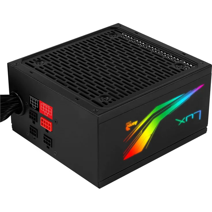 AeroCool Lux - Netzteil 650W, PRISMA RGB, Modular, 80Plus Bronze