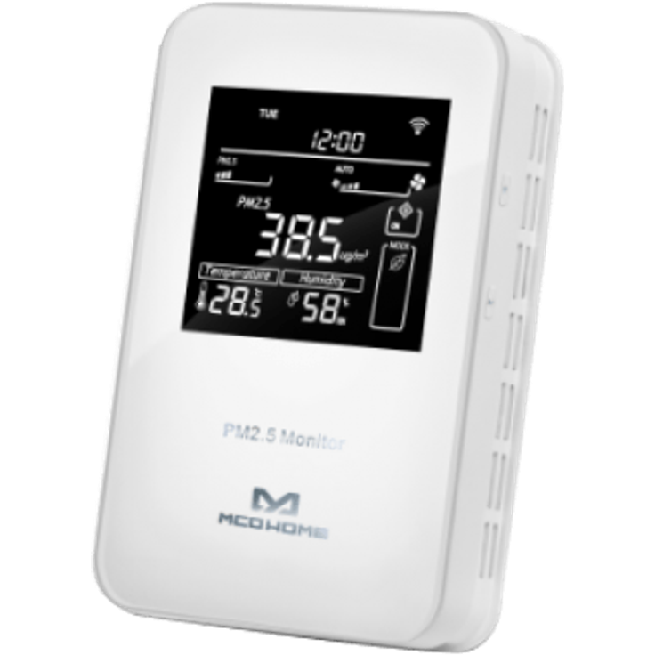 MCO Home Feinstaub Sensor / Luftqualitäts-Monitor, Z-Wave Plus