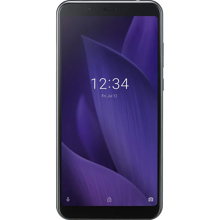 Sharp Aquos V Smartphone 15cm (5,9 Zoll) LTPS-Display, 64GB interner Speicher, 4GB RAM, Dual-SIM, Schwarz