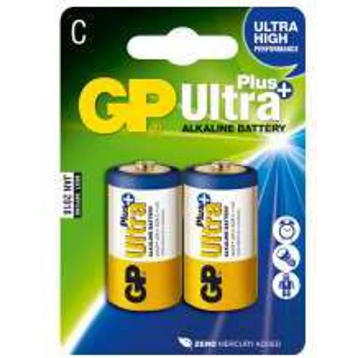 GP Alkaline Batterie (C, Baby, LR 14, 1,5V)