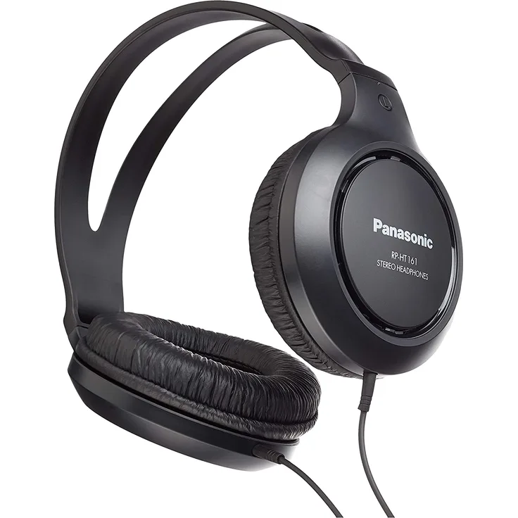 Panasonic RP-HT161E-K Over-Ear-Kopfhörer, schwarz