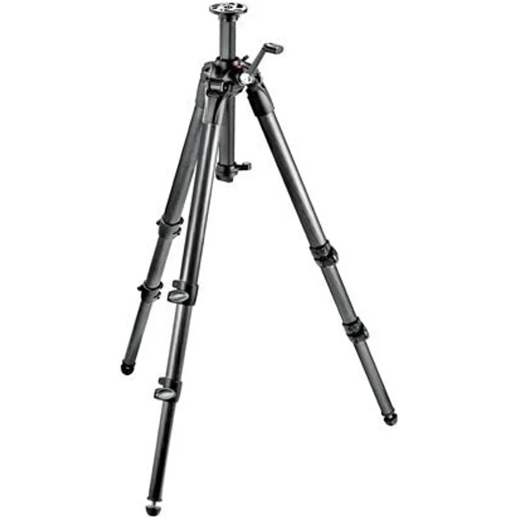 Manfrotto MT057C3-G Carbon Stativ mit 2 Auszügen und Kurbelsäule – Bild 1
