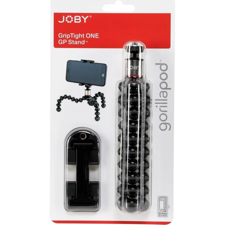 JOBY JB01491-0WW GripTight ONE + GP Stativ Universal-Handy-Halter + GorillaPod Flexi-Stativ (geeignet für Smartphone-iPhone) – Bild 1
